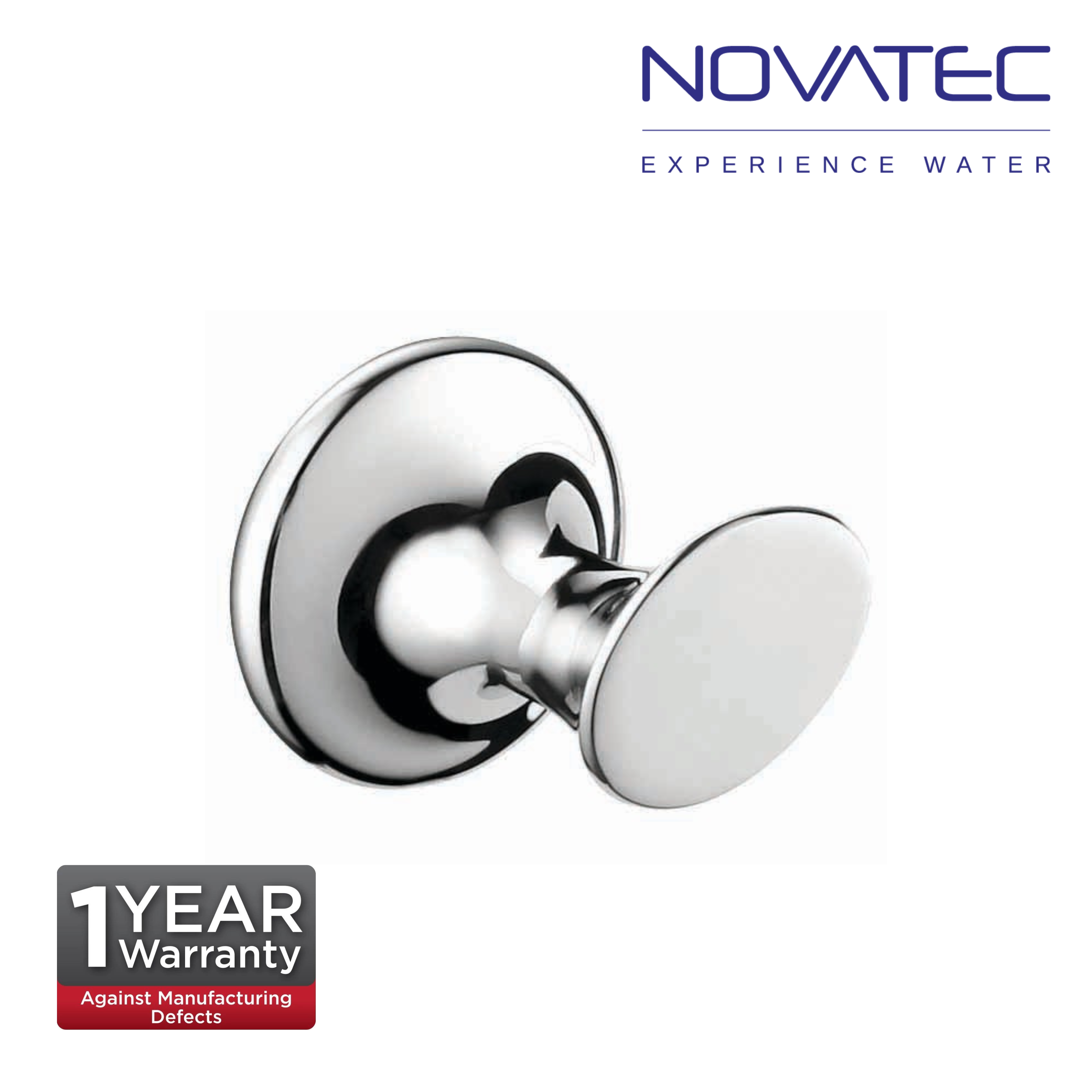 Novatec Gaspra Robe Hook (NVB31710)